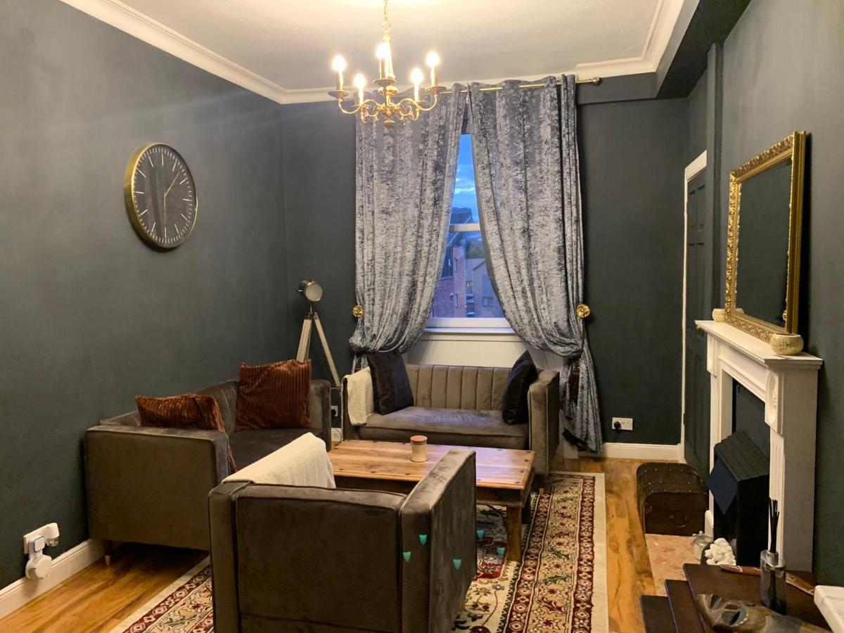 Glamours Stylish Victorian Apartment Near City Centre เอดินบะระ ภายนอก รูปภาพ